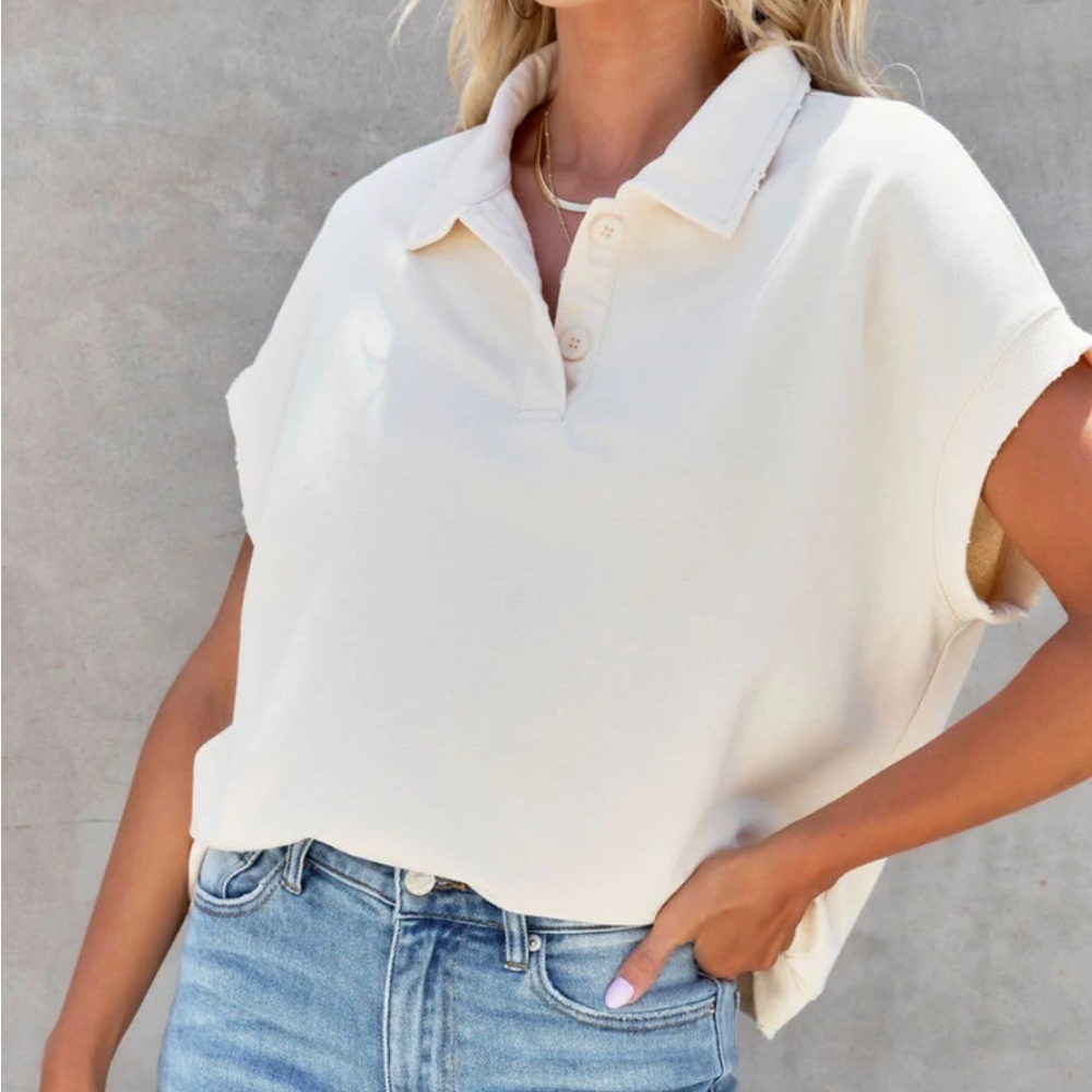 Vici Collections - Collared polo top